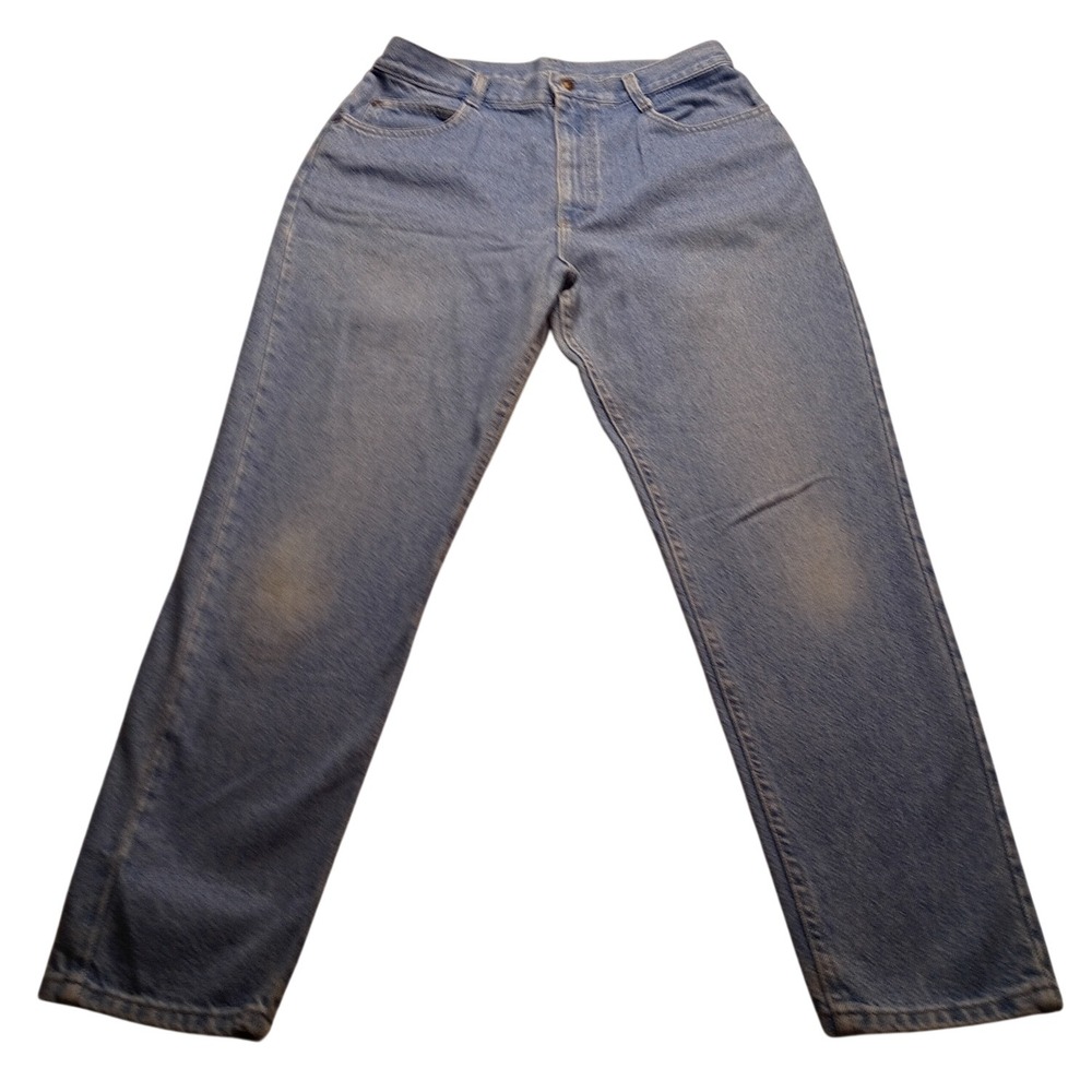 Lee Jeans Women's High Waisted Light Wash Denim Classic Fit 29 Blue Vintage